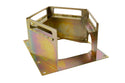 STEEL CHEVY GM LS ENGINES OIL PAN 7 QT FILTER ADAPTER - ZINC