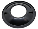 Steel 16" x 3" Dominator Air Cleaner Kit with Washable Red Cotton Filter - Black Fits Chevy / Ford / Mopar Applications