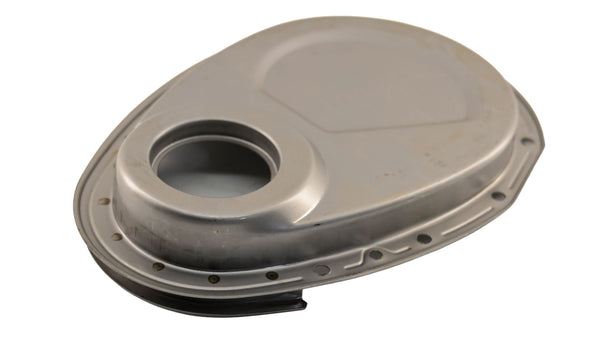 Steel Timing Chain Cover Fits 1955–1995 Chevy SBC 283–400 – Raw
