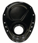 STEEL 1955–95 CHEVY SB 283–305–327–350–400 TIMING CHAIN COVER KIT – BLACK