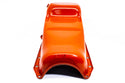 1958-79 CHEVY SMALL BLOCK 283-305-327-350-400 STOCK OEM STYLE OIL PAN - ORANGE