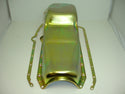 1958-79 CHEVY SMALL BLOCK 283-305-327-350 IMCA CIRCLE TRACK RACING OIL PAN - ZINC