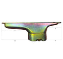 NHRA Approved Steel Racing Oil Pan Fits 1967–1987 Chrysler Mopar Big Block 361–440 & HEMI 426 – 7 Quart – Zinc-Plated
