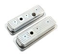 Steel Valve Covers with Bolt Kit Fits 1985–1993 Chevy/GMC 4.3L V6 – Center Bolt – Ball Milled – Chrome