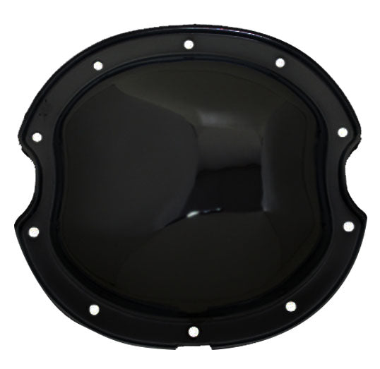 CHEVY/GM BLACK STEEL REAR DIFFERENTIAL COVER -10 BOLT - 8.2