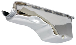 Steel Oil Pan Fits 1965–1990 Chevy Big Block 396 402 427 454 V8 Engines - Chrome