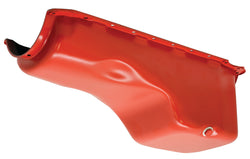 Steel Oil Pan Fits 1965–1990 Chevy Big Block 396 402 427 454 V8 Engines - Orange