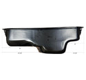 NHRA Approved Steel Oil Pan Fits 1964–1987 Chrysler/Mopar 273-318-340 – Stock Capacity – Mid-Rear Sump – Zinc