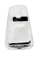 Steel Oil Pan - Fits 1967–1987 Chrysler/Mopar BB 361 383 400 413 440 & HEMI 426 Engines – Rear Sump, 5-Quart Capacity – Chrome Finish