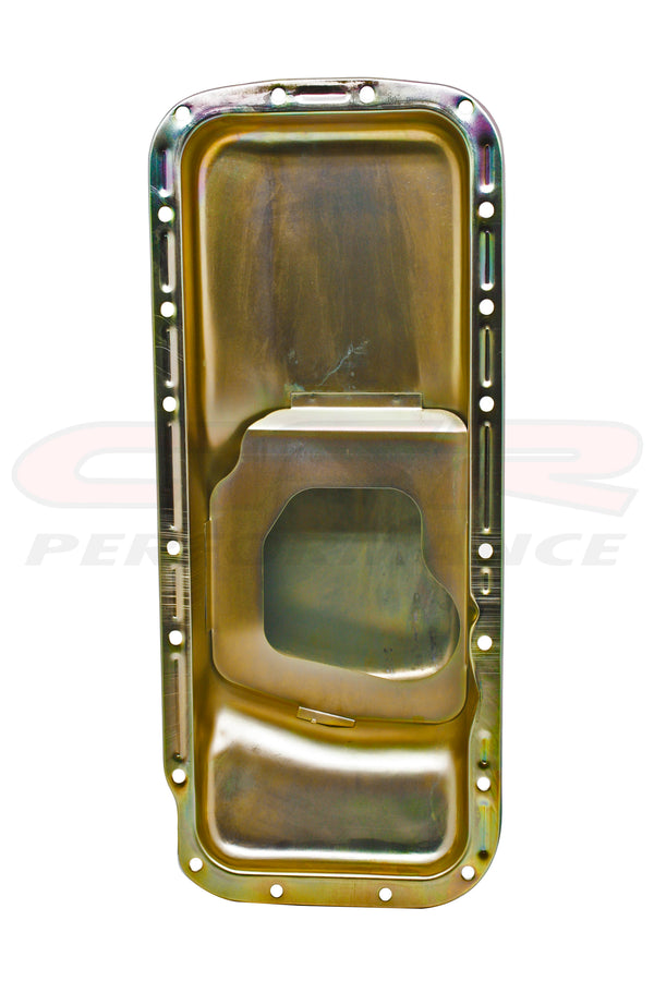 Zinc Oil Pan - Fits 1967–1987 Chrysler/Mopar BB 361 383 400 413 440 & HEMI 426 Engines – Rear Sump, 5-Quart Capacity – Zinc