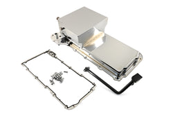 CFR Performance Compatible/Replacement STEEL Chevy GM LS Engines Oil Pan 7 QT Filter Adapter Kit w/Bolts, Pickup, Gasket – Chrome