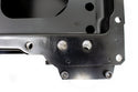 STEEL CHEVY GM LS ENGINES OIL PAN 7 QT FILTER ADAPTER - BLACK