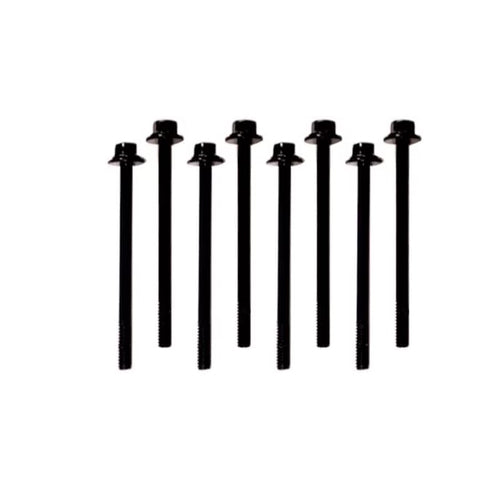 STEEL 1987-00 CHEVY-GMC 5.0L & 5.7L CENTER BOLT VALVE COVERS- BLACK (BOTH SIDE TWO HOLE ONLY)