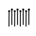 STEEL 1987-00 CHEVY-GMC 5.0L & 5.7L CENTER BOLT VALVE COVERS- BLACK (BOTH SIDE TWO HOLE ONLY)