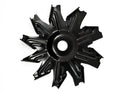 ALTERNATOR FAN AND PULLEY KIT FOR 1957-1985 CHEVY SB 327 350 383 400 -BLACK