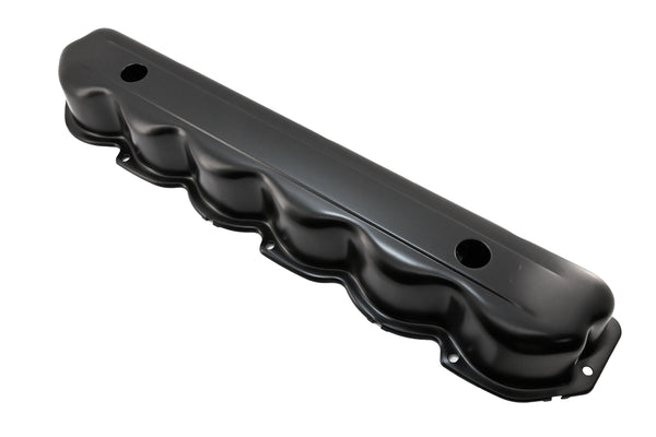 1965-89 FORD 240-300 STRAIGHT-INLINE 6 CYLINDER STEEL VALVE COVER - BLACK