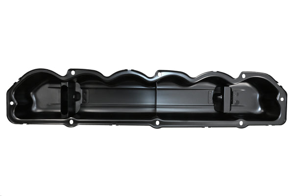 1965-89 FORD 240-300 STRAIGHT-INLINE 6 CYLINDER STEEL VALVE COVER - BLACK