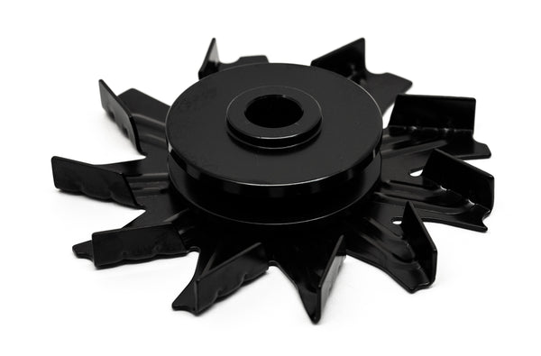 ALTERNATOR FAN AND PULLEY KIT FOR 1957-1985 CHEVY SB 327 350 383 400 -BLACK