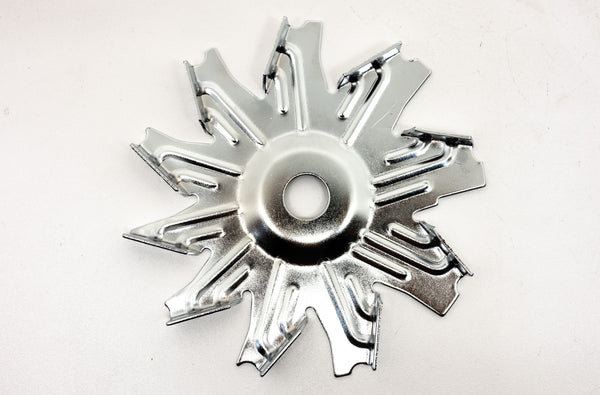 ALTERNATOR FAN AND PULLEY KIT FOR 1957-1985 CHEVY SB 327 350 383 400 -CHROME