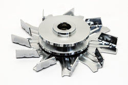 ALTERNATOR FAN AND PULLEY KIT FOR 1957-1985 CHEVY SB 327 350 383 400 -CHROME