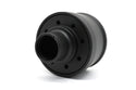 ALUMINUM ROUND BREATHER FINNED - BLACK