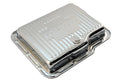 CHEVY-GM POWERGLIDE STEEL TRANSMISSION PAN - CHROME