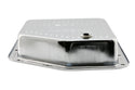 CHEVY-GM TURBO TH-200 STEEL TRANSMISSION PAN - CHROME