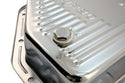 CHEVY-GM TURBO TH-200 STEEL TRANSMISSION PAN - CHROME