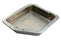 CHEVY-GM TURBO TH-200 STEEL TRANSMISSION PAN - CHROME
