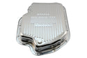 CHEVY-GM TURBO TH-400 STEEL TRANSMISSION PAN - CHROME