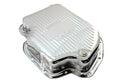 CHEVY-GM TURBO TH-400 STEEL TRANSMISSION PAN (DEEP SUMP) - CHROME