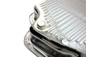 CHEVY-GM TURBO TH-400 STEEL TRANSMISSION PAN (DEEP SUMP) - CHROME