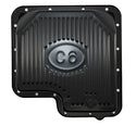 Steel Transmission Pan Kit Fits Ford C6 - Stock Capacity w/ Gasket and Bolts - Black