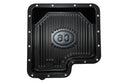 Steel Transmission Pan Kit Fits Ford C6 - Stock Capacity w/ Gasket and Bolts - Black