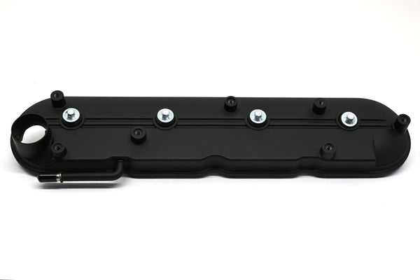 CFR Performance Compatible/Replacement Chevy GM LS Passenger Right Side Rocker Arm Valve Cover 2009-2020, 6.0L, 6.2L, 7.0L, 4.8L, 5.3L - Powder Coated Black