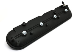 CFR Performance Compatible/Replacement Chevy LS Driver Left Side Rocker Arm Cover 2009-2020, 6.0L, 6.2L, 7.0L, 4.8L, 5.3L - Powder Coated Black