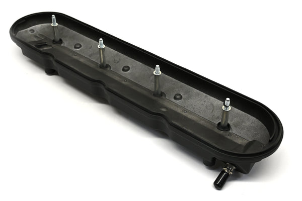CFR Performance Aluminum Driver Side Rocker Arm Cover for Chevy GM LS (2009-2020, 6.0L, 6.2L, 7.0L, 4.8L, 5.3L, 6.0L, 6.2L) - Black