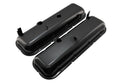Steel Valve Covers Fits 1965-72 Chevy Big Block 396 427 454 Short - Black