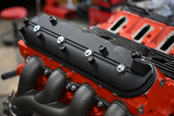 CFR Performance Compatible/Replacement Chevy GM LS Driver Left Side Rocker Arm Valve Cover 2009-2020, 6.0L, 6.2L, 7.0L, 4.8L, 5.3L – Raw