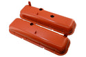Steel Valve Covers Fits 1965-72 Chevy Big Block 396 427 454 Short - Orange