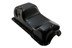 Steel Oil Pan Fits 1979–1993 Ford 5.0L Mustang & Fox Chassis - Flawed Finish -Black