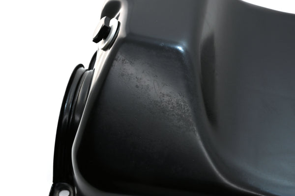 Steel Oil Pan Fits 1979–1993 Ford 5.0L Mustang & Fox Chassis - Flawed Finish -Black