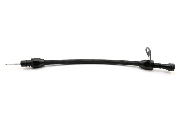 Powerglide Bell Housing Mount Flexible Transmission Dipstick - Black