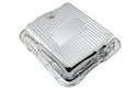 Steel Transmission Pan – Fits GM 700R4 / 4L60E / 4L65E – Finned – Chrome