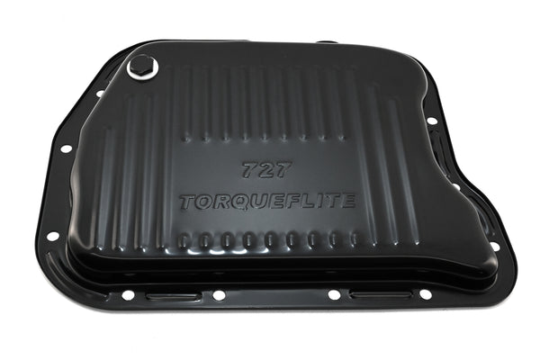 Steel Transmission Pan – Fits Mopar 727 TorqueFlite – Black