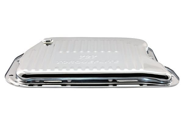 Steel Transmission Pan – Fits Mopar 727 TorqueFlite – Chrome