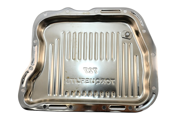 Steel Transmission Pan – Fits Mopar 727 TorqueFlite – Chrome