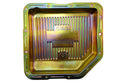 Steel Transmission Pan – Fits Chevy/GM TH-350 Turbo – Stamped "350 Turbo" Logo – Zinc-Plated