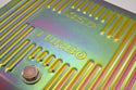 Steel Transmission Pan – Fits Chevy/GM TH-350 Turbo – Stamped "350 Turbo" Logo – Zinc-Plated