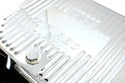 Steel Transmission Pan – Fits Chevy/GM TH-350 Turbo – Stamped "350 Turbo" Logo – Chrome